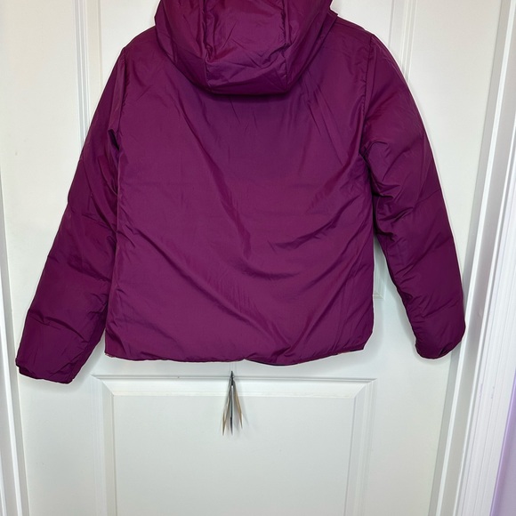 NWT The North Face Girls' Reversible North Down Hooded Jacket Boysenberry Sz XL - Picture 7 of 8